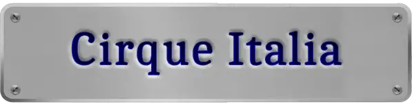 Cirque Italia Name Plate